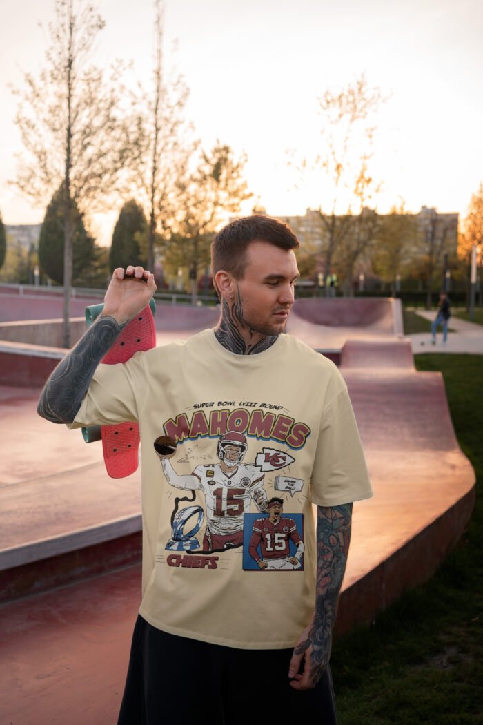 football graphic t-shirt