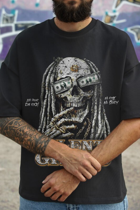 Skull Graphic T Shirt