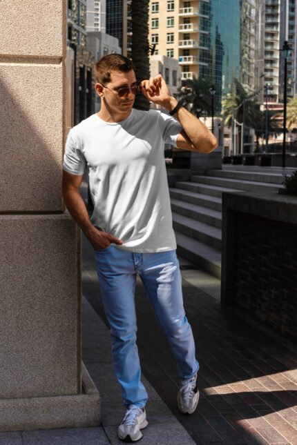 White Regular Fit T-Shirt